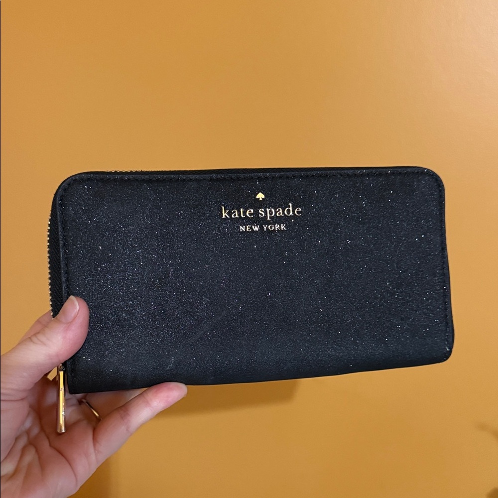 ♠️Kate Spade Shimmy Tinsel Glitter Wallet